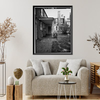 Historic Framed Print, Buena Vista, U.S. Route 13, South of U.S. Route 40, Tybouts Corner vicinity, New Castle County, DE - 7,  17-7/8" x 21-7/8"