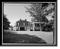 Historic Framed Print, Buena Vista, U.S. Route 13, South of U.S. Route 40, Tybouts Corner vicinity, New Castle County, DE - 9,  17-7/8" x 21-7/8"