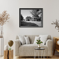 Historic Framed Print, Buena Vista, U.S. Route 13, South of U.S. Route 40, Tybouts Corner vicinity, New Castle County, DE - 9,  17-7/8" x 21-7/8"