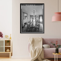 Historic Framed Print, Buena Vista, U.S. Route 13, South of U.S. Route 40, Tybouts Corner vicinity, New Castle County, DE - 10,  17-7/8" x 21-7/8"