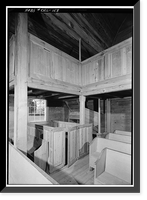 Historic Framed Print, Prince George's Chapel, Route 26, Dagsboro, Sussex County, DE - 3,  17-7/8" x 21-7/8"