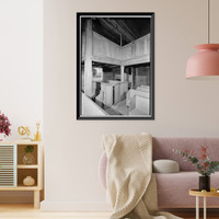 Historic Framed Print, Prince George's Chapel, Route 26, Dagsboro, Sussex County, DE - 3,  17-7/8" x 21-7/8"