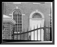 Historic Framed Print, Old Town Hall, 512 Market Street, Wilmington, New Castle County, DE - 7,  17-7/8" x 21-7/8"