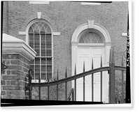 Historic Framed Print, Old Town Hall, 512 Market Street, Wilmington, New Castle County, DE - 7,  17-7/8" x 21-7/8"