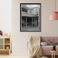 Historic Framed Print, The Maples, 630 South Carolina Avenue Southeast, Washington, District of Columbia, DC - 3,  17-7/8" x 21-7/8"