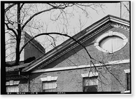 Historic Framed Print, Wheat Row, 1315-1321 Fourth Street Southwest, Washington, District of Columbia, DC - 3,  17-7/8" x 21-7/8"