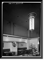 Historic Framed Print, Luigi's Restaurant, Lincoln Road Mall, 900 Block, Miami, FL - 3,  17-7/8" x 21-7/8"