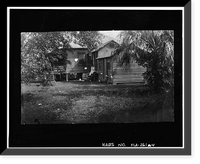 Historic Framed Print, Ralph M. Munroe House, 3485 Main Highway, Coconut Grove, Miami, FL - 4,  17-7/8" x 21-7/8"