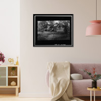 Historic Framed Print, Ralph M. Munroe House, 3485 Main Highway, Coconut Grove, Miami, FL - 4,  17-7/8" x 21-7/8"