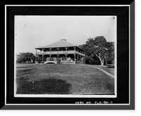 Historic Framed Print, Ralph M. Munroe House, 3485 Main Highway, Coconut Grove, Miami, FL - 7,  17-7/8" x 21-7/8"