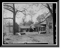 Historic Framed Print, McHenry House, Highway 70 Vicinity, Little Rock, Pulaski County, AR,  17-7/8" x 21-7/8"