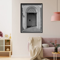 Historic Framed Print, Immanuel Church (Episcopal), The Green, New Castle, New Castle County, DE - 2,  17-7/8" x 21-7/8"