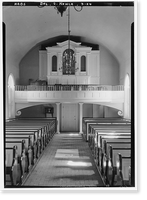 Historic Framed Print, Immanuel Church (Episcopal), The Green, New Castle, New Castle County, DE - 4,  17-7/8" x 21-7/8"