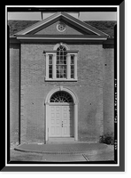Historic Framed Print, Old Academy Building, The Green, New Castle, New Castle County, DE - 3,  17-7/8" x 21-7/8"