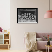 Historic Framed Print, The Maples, 630 South Carolina Avenue Southeast, Washington, District of Columbia, DC - 6,  17-7/8" x 21-7/8"
