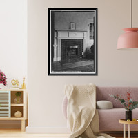 Historic Framed Print, The Maples, 630 South Carolina Avenue Southeast, Washington, District of Columbia, DC - 8,  17-7/8" x 21-7/8"