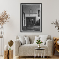 Historic Framed Print, The Maples, 630 South Carolina Avenue Southeast, Washington, District of Columbia, DC - 8,  17-7/8" x 21-7/8"