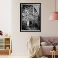Historic Framed Print, Continental Gin Company, Prattville, Autauga County, AL - 8,  17-7/8" x 21-7/8"