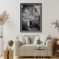 Historic Framed Print, Continental Gin Company, Prattville, Autauga County, AL - 8,  17-7/8" x 21-7/8"