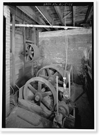 Historic Framed Print, Continental Gin Company, Prattville, Autauga County, AL - 11,  17-7/8" x 21-7/8"