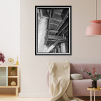 Historic Framed Print, Continental Gin Company, Prattville, Autauga County, AL - 14,  17-7/8" x 21-7/8"