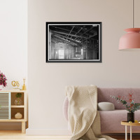 Historic Framed Print, Continental Gin Company, Prattville, Autauga County, AL - 20,  17-7/8" x 21-7/8"