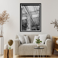 Historic Framed Print, Continental Gin Company, Prattville, Autauga County, AL - 32,  17-7/8" x 21-7/8"