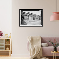 Historic Framed Print, Continental Gin Company, Prattville, Autauga County, AL - 47,  17-7/8" x 21-7/8"