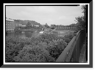 Historic Framed Print, Prattville Manufacturing Company, Number One, 242 South Court Street, Prattville, Autauga County, AL - 4,  17-7/8" x 21-7/8"