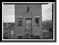 Historic Framed Print, Prattville Manufacturing Company, Number One, 242 South Court Street, Prattville, Autauga County, AL - 13,  17-7/8" x 21-7/8"