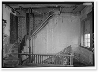 Historic Framed Print, Prattville Manufacturing Company, Number One, 242 South Court Street, Prattville, Autauga County, AL - 14,  17-7/8" x 21-7/8"