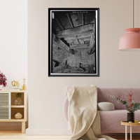 Historic Framed Print, Prattville Manufacturing Company, Number One, 242 South Court Street, Prattville, Autauga County, AL - 15,  17-7/8" x 21-7/8"