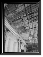 Historic Framed Print, Prattville Manufacturing Company, Number One, 242 South Court Street, Prattville, Autauga County, AL - 25,  17-7/8" x 21-7/8"