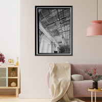 Historic Framed Print, Prattville Manufacturing Company, Number One, 242 South Court Street, Prattville, Autauga County, AL - 25,  17-7/8" x 21-7/8"