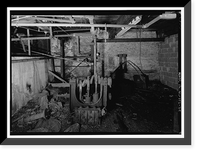 Historic Framed Print, Prattville Manufacturing Company, Number One, 242 South Court Street, Prattville, Autauga County, AL - 28,  17-7/8" x 21-7/8"