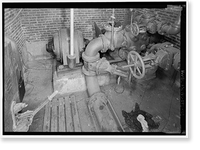Historic Framed Print, Prattville Manufacturing Company, Number One, 242 South Court Street, Prattville, Autauga County, AL - 29,  17-7/8" x 21-7/8"
