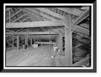 Historic Framed Print, Prattville Manufacturing Company, Number One, 242 South Court Street, Prattville, Autauga County, AL - 32,  17-7/8" x 21-7/8"