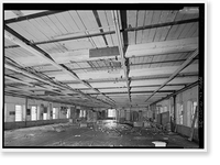 Historic Framed Print, Prattville Manufacturing Company, Number One, 242 South Court Street, Prattville, Autauga County, AL - 34,  17-7/8" x 21-7/8"