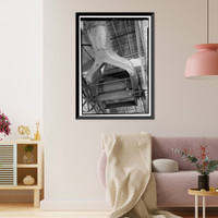 Historic Framed Print, Prattville Manufacturing Company, Number One, 242 South Court Street, Prattville, Autauga County, AL - 44,  17-7/8" x 21-7/8"