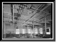 Historic Framed Print, Prattville Manufacturing Company, Number One, 242 South Court Street, Prattville, Autauga County, AL - 45,  17-7/8" x 21-7/8"