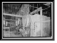 Historic Framed Print, Prattville Manufacturing Company, Number One, 242 South Court Street, Prattville, Autauga County, AL - 50,  17-7/8" x 21-7/8"