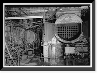 Historic Framed Print, Prattville Manufacturing Company, Number One, 242 South Court Street, Prattville, Autauga County, AL - 51,  17-7/8" x 21-7/8"