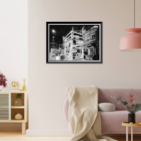 Historic Framed Print, United States Pipe & Foundry Company Plant, Core Making Shop, 2023 St. Louis Avenue at I-20/59, Bessemer, Jefferson County, AL - 4,  17-7/8" x 21-7/8"