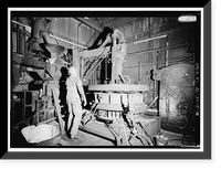 Historic Framed Print, United States Pipe & Foundry Company Plant, Core Making Shop, 2023 St. Louis Avenue at I-20/59, Bessemer, Jefferson County, AL - 10,  17-7/8" x 21-7/8"