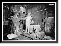 Historic Framed Print, United States Pipe & Foundry Company Plant, Core Making Shop, 2023 St. Louis Avenue at I-20/59, Bessemer, Jefferson County, AL - 16,  17-7/8" x 21-7/8"