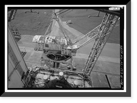 Historic Framed Print, Marshall Space Flight Center, Saturn Propulsion & Structural Test Facility, East Test Area, Huntsville vicinity, Madison County, AL - 12,  17-7/8" x 21-7/8"