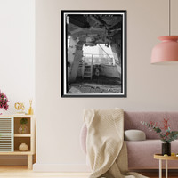 Historic Framed Print, Marshall Space Flight Center, Saturn Propulsion & Structural Test Facility, East Test Area, Huntsville vicinity, Madison County, AL - 18,  17-7/8" x 21-7/8"