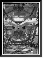 Historic Framed Print, Marshall Space Flight Center, Saturn Propulsion & Structural Test Facility, East Test Area, Huntsville vicinity, Madison County, AL - 19,  17-7/8" x 21-7/8"