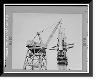 Historic Framed Print, Marshall Space Flight Center, Saturn Propulsion & Structural Test Facility, East Test Area, Huntsville vicinity, Madison County, AL - 26,  17-7/8" x 21-7/8"