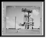 Historic Framed Print, Marshall Space Flight Center, Saturn Propulsion & Structural Test Facility, East Test Area, Huntsville vicinity, Madison County, AL - 32,  17-7/8" x 21-7/8"